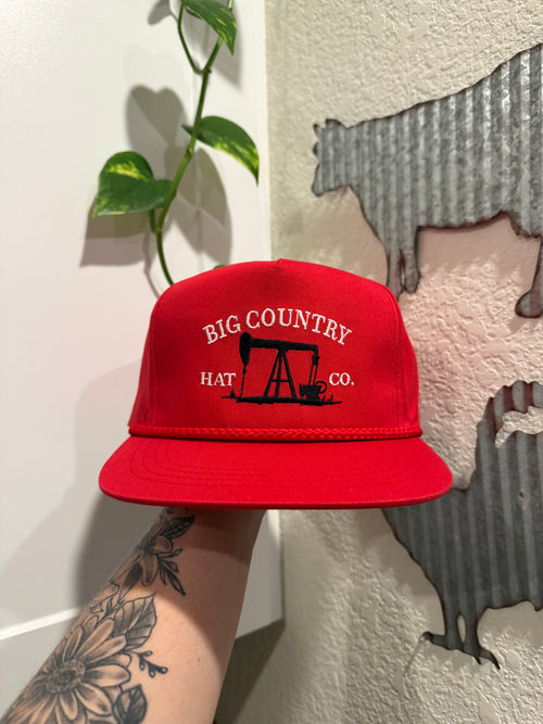 Big Country Hat Co. Trucker Hat Red